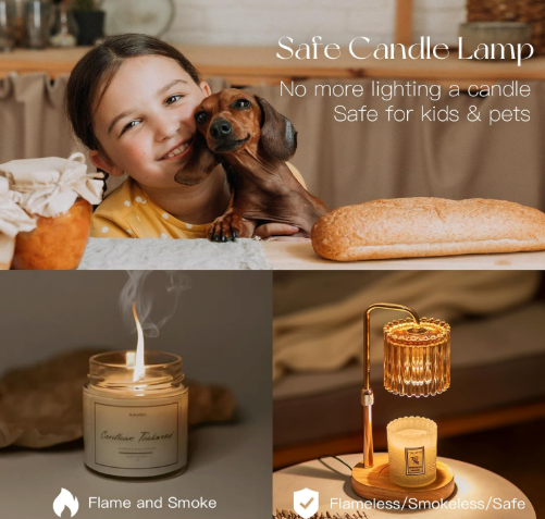 Candle Warmer Lamp with Timer